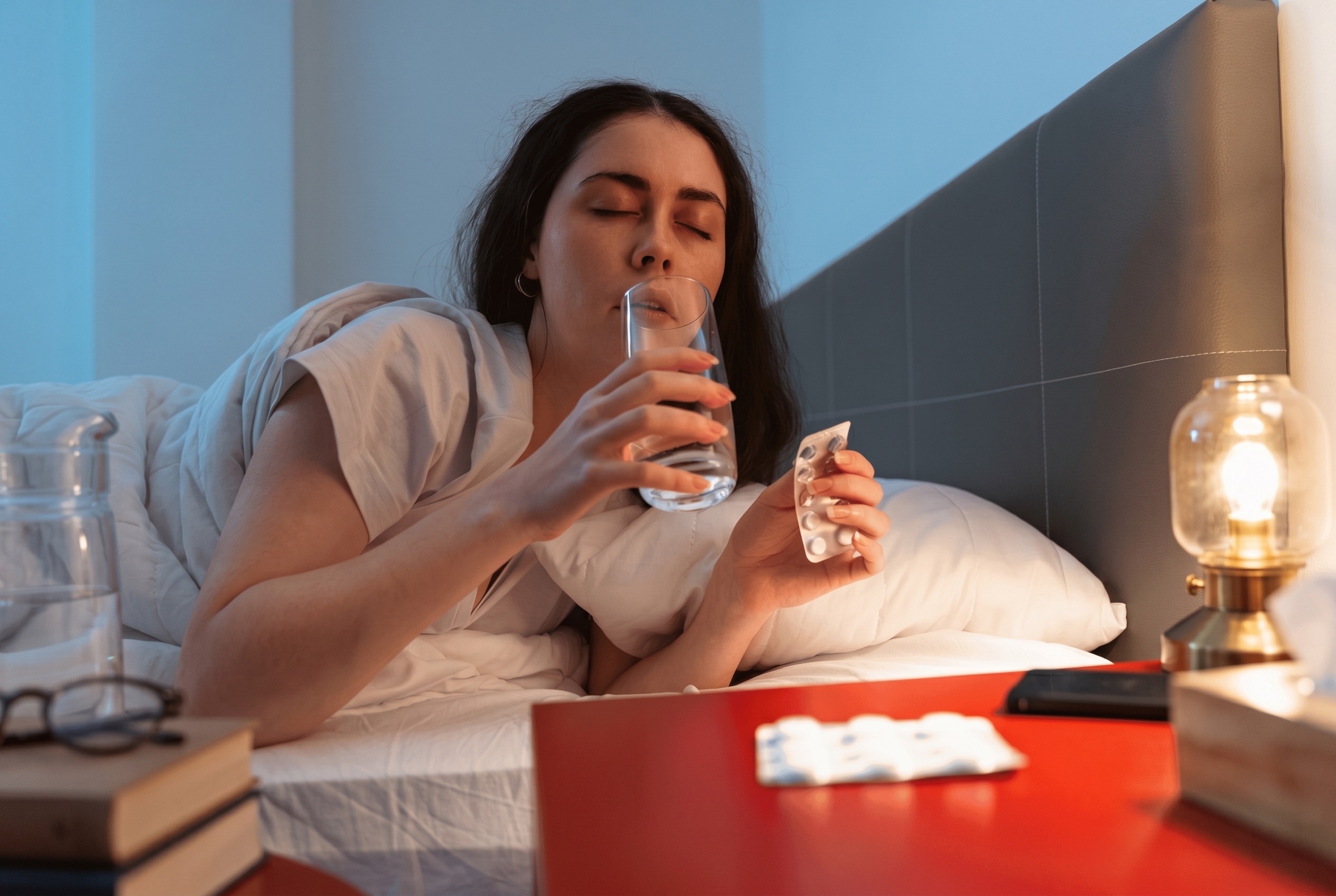 Calmer nighttime support visual